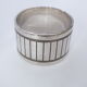 Christofle towel ring in silver metal