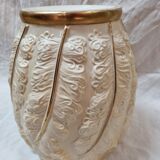 Ostrich feather vase Couleuvre A.Laurent, 1930