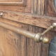 Coat rack wall mirror