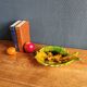 Vintage Fish Plate in Barbotine – Yellow Fish Serving Dish