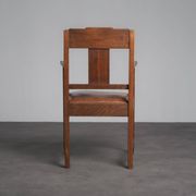 Pair of Amsterdam School Art Deco armchairs, Netherlands, 1930s