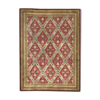 Vintage French Aubusson Sallandrouze 205 X 278 CM knotted carpet