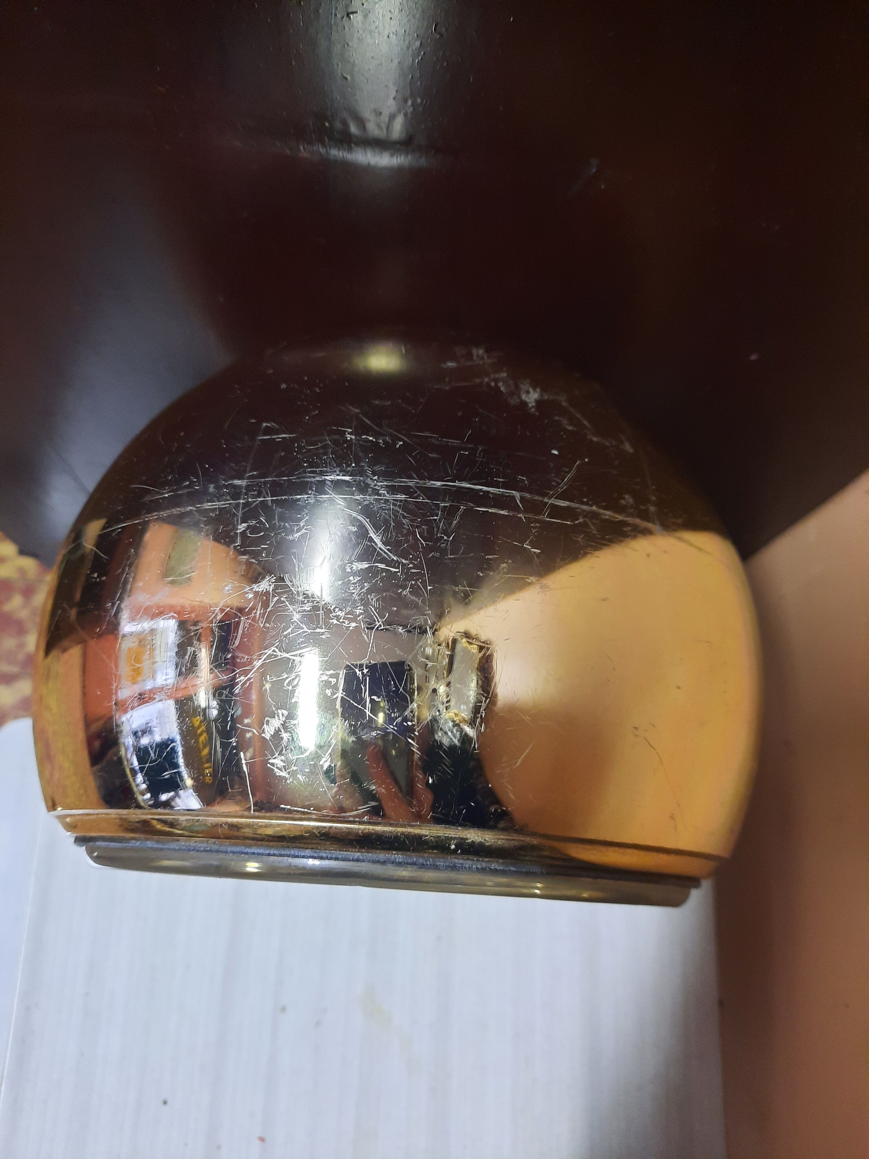 Seau a glace pomme doré