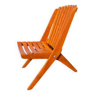 Ancien fauteuil ciseaux