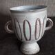 Vase vintage en céramique Vallauris signé
