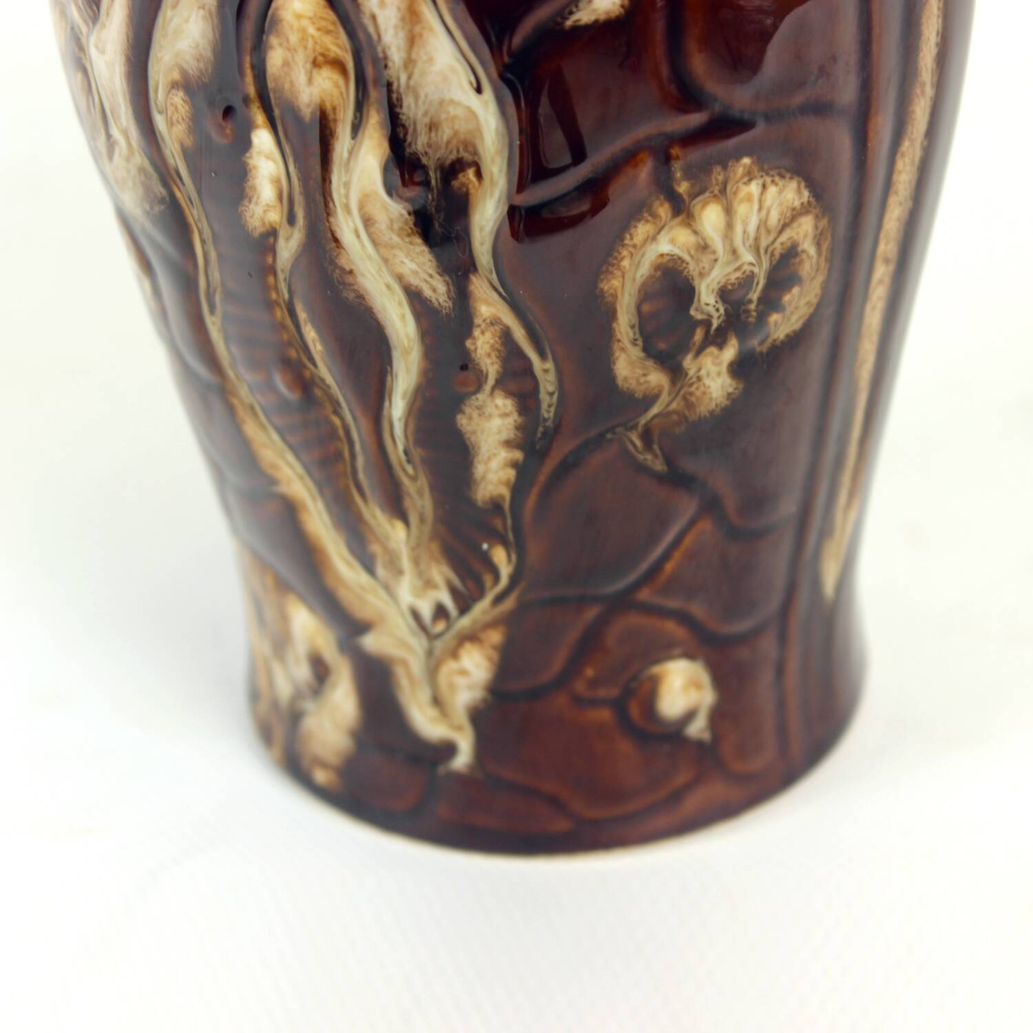 Mid Century Porcelain Trompe L’œil Vase, Czechoslovakia
