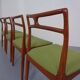 Model 94 Teak Dining Chairs by Johannes Andersen for Christian Linneberg, 1960s, Set of 4