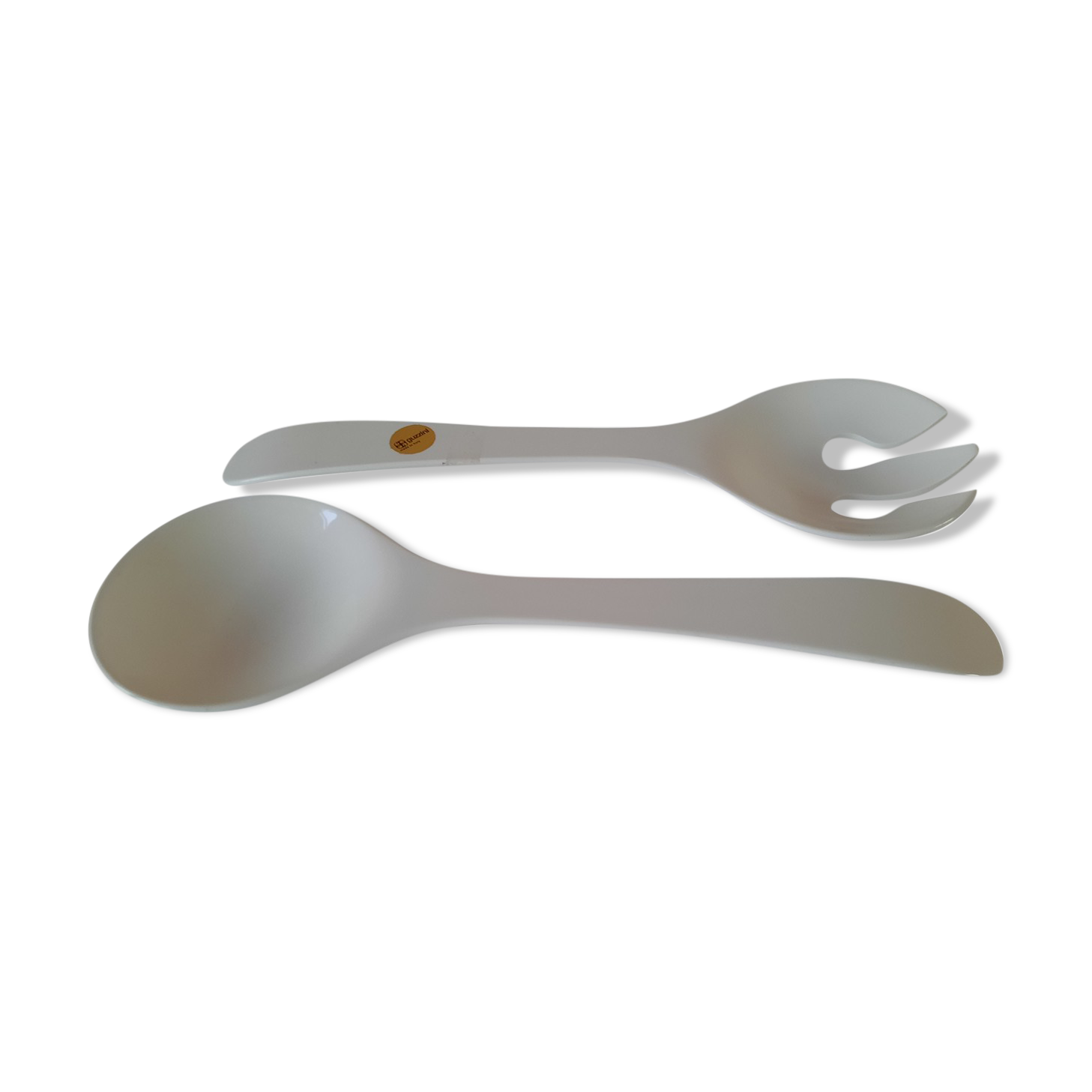 Couverts à salade par guzzini années 70