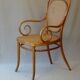 Fauteuil Thonet N°12 1875, cannages d'origine