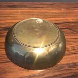 old empty box brass pocket with rose decoration