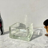 Large glass brick Lumax vintage design 60 perfect condition