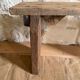 Wooden bedside table