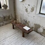 Brutalist workbench solid cherry coffee table