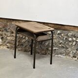 School desk with locker 1960