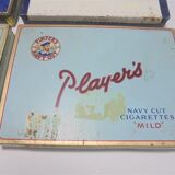 Set of 4 old cigarette boxes