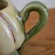 Small vintage earthenware teapot
