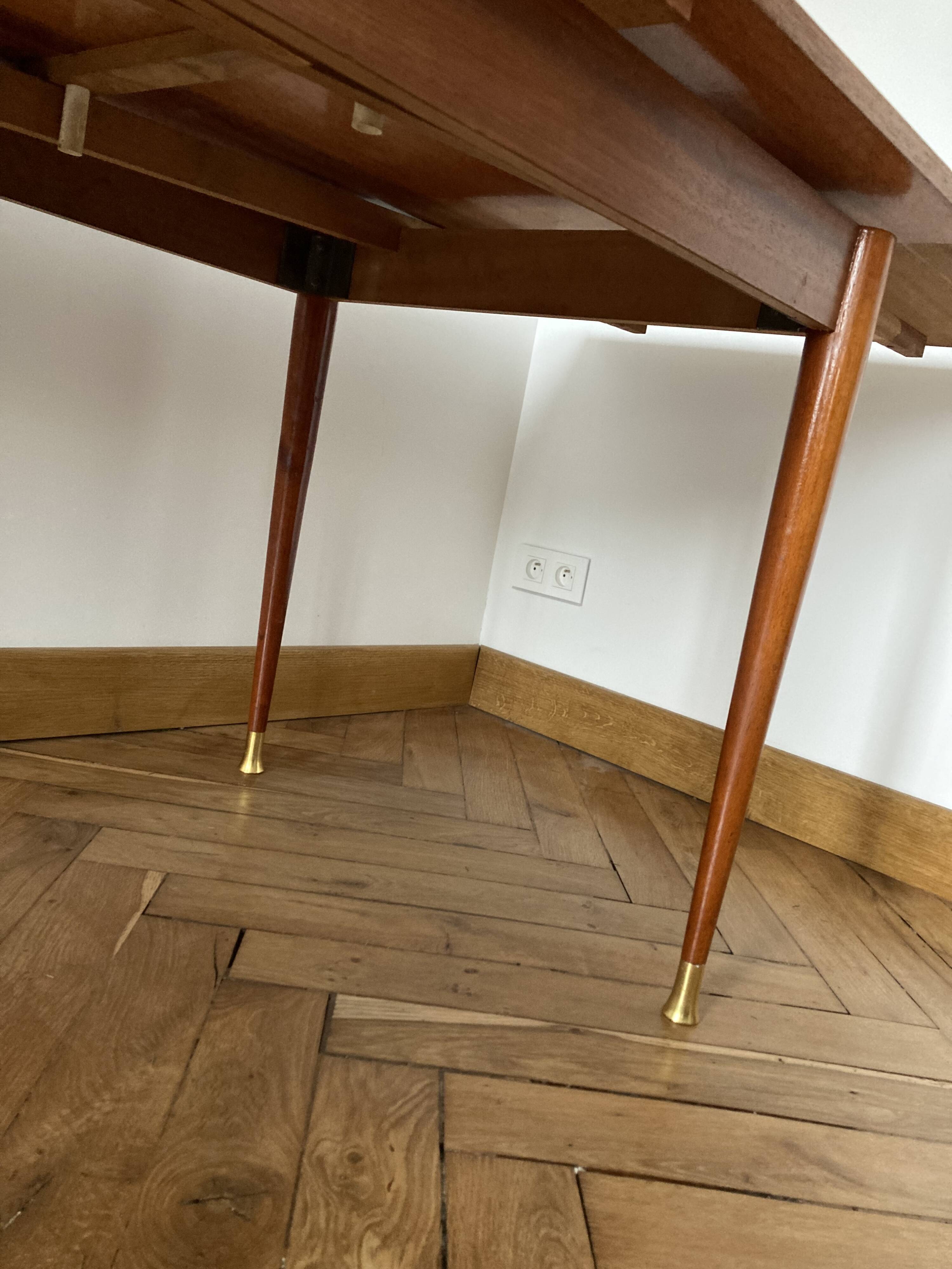 Scandinavian-style rectangular table