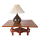Lampe de table en céramique Flemming Ross, Danemark, années 1960