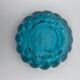 Empty blue crystal pocket