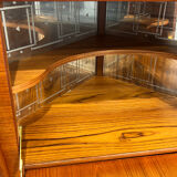 Scandinavian corner unit in teak, Danish design