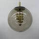 Doria Leuchten globe glass hanging lamp , 1970s