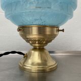 Clichy glass bedside lamp