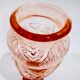Pink glass vase