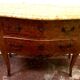 Commode galbée de style Louis XV Dessus Marbre XX siècle