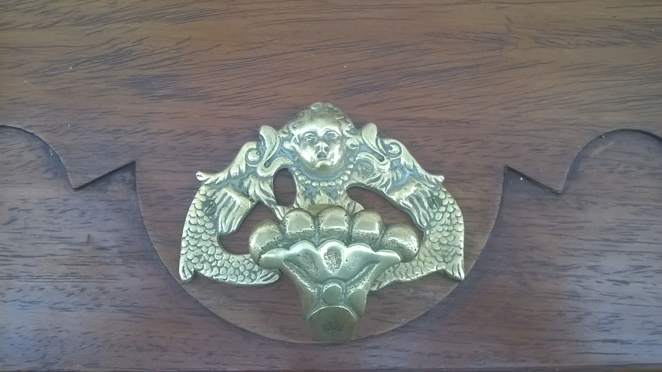 Old wall coat holder