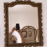 Vintage wooden mirror 47x57cm
