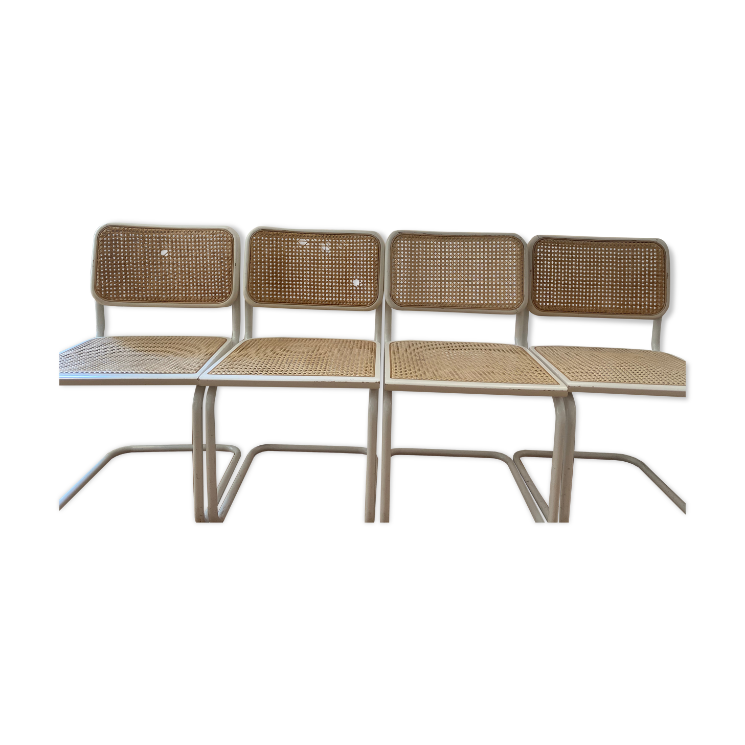 Set of 4 Marcel Breuer chairs