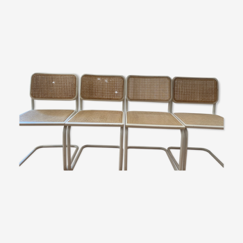 Set of 4 Marcel Breuer chairs