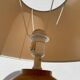 Large wooden lamp from IKEA, vintage design, 1980s