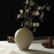Vase boule en grès