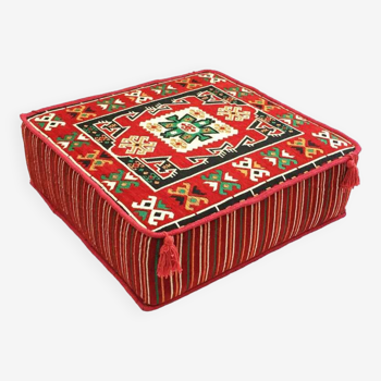 Turkish red floor couch table