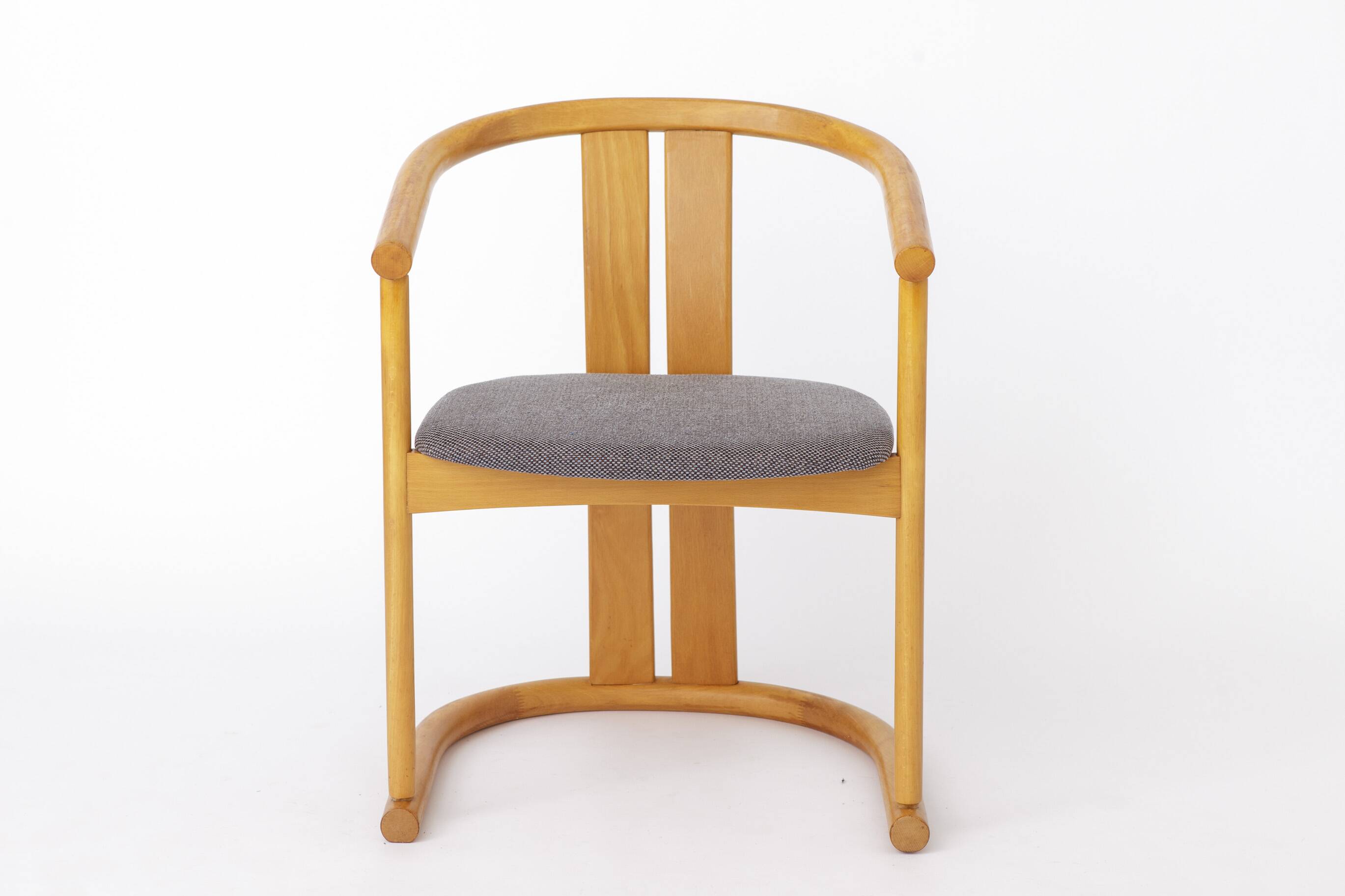 Set of 4 Casala Dining Chairs Beech Wood Germany 1970s Mid Century Modern