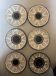Set of 6 PTT Union Kongress plates