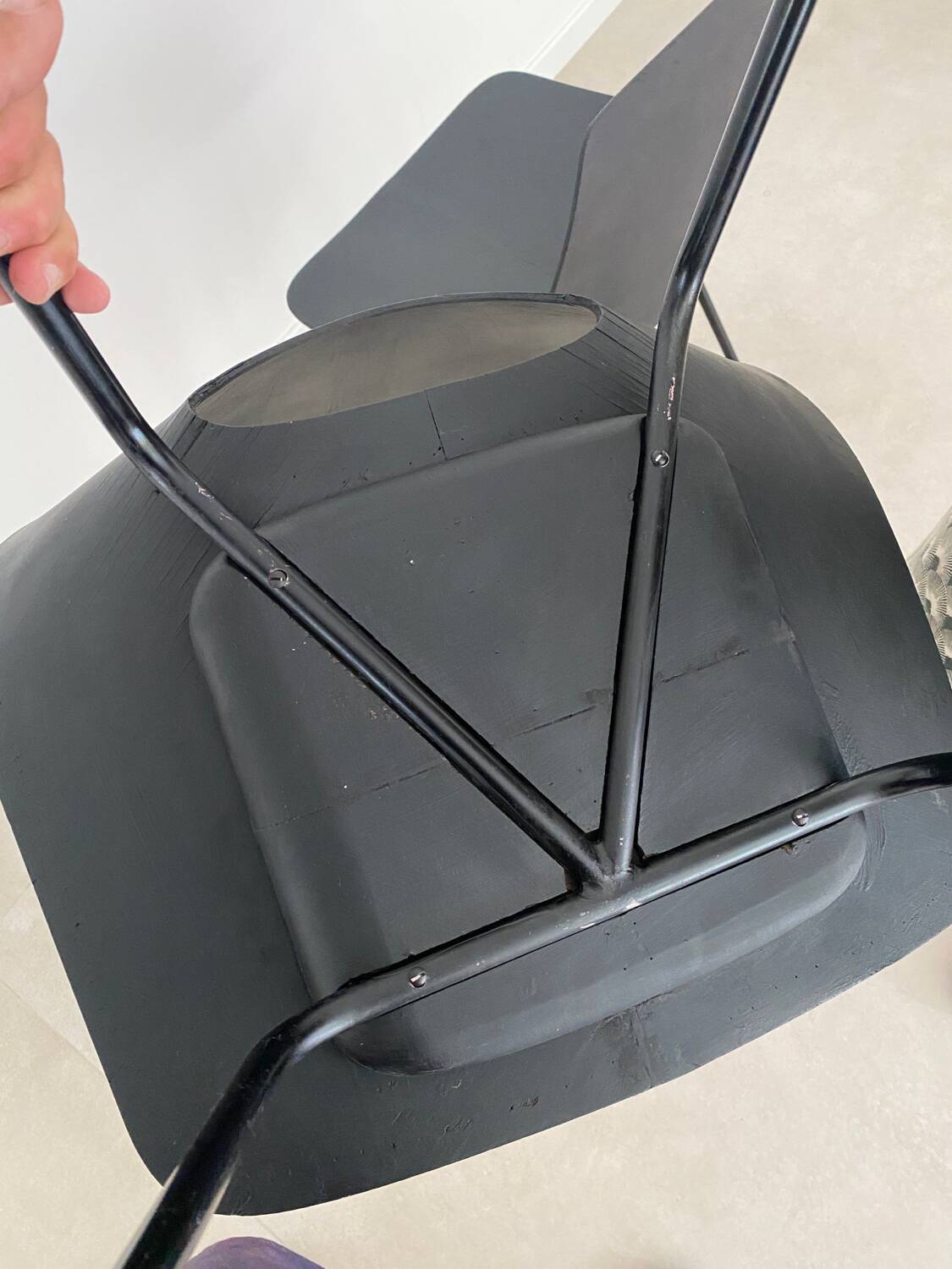 Pierre Guariche barrel chairs