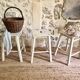 Tabouret en bois ancien