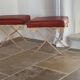 Pair of X stools after Jean Michel Frank