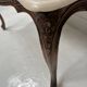 Louis XV style coffee table in patinated beech, 20th century.