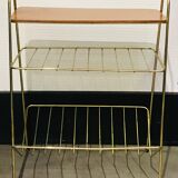 Vintage disc storage console