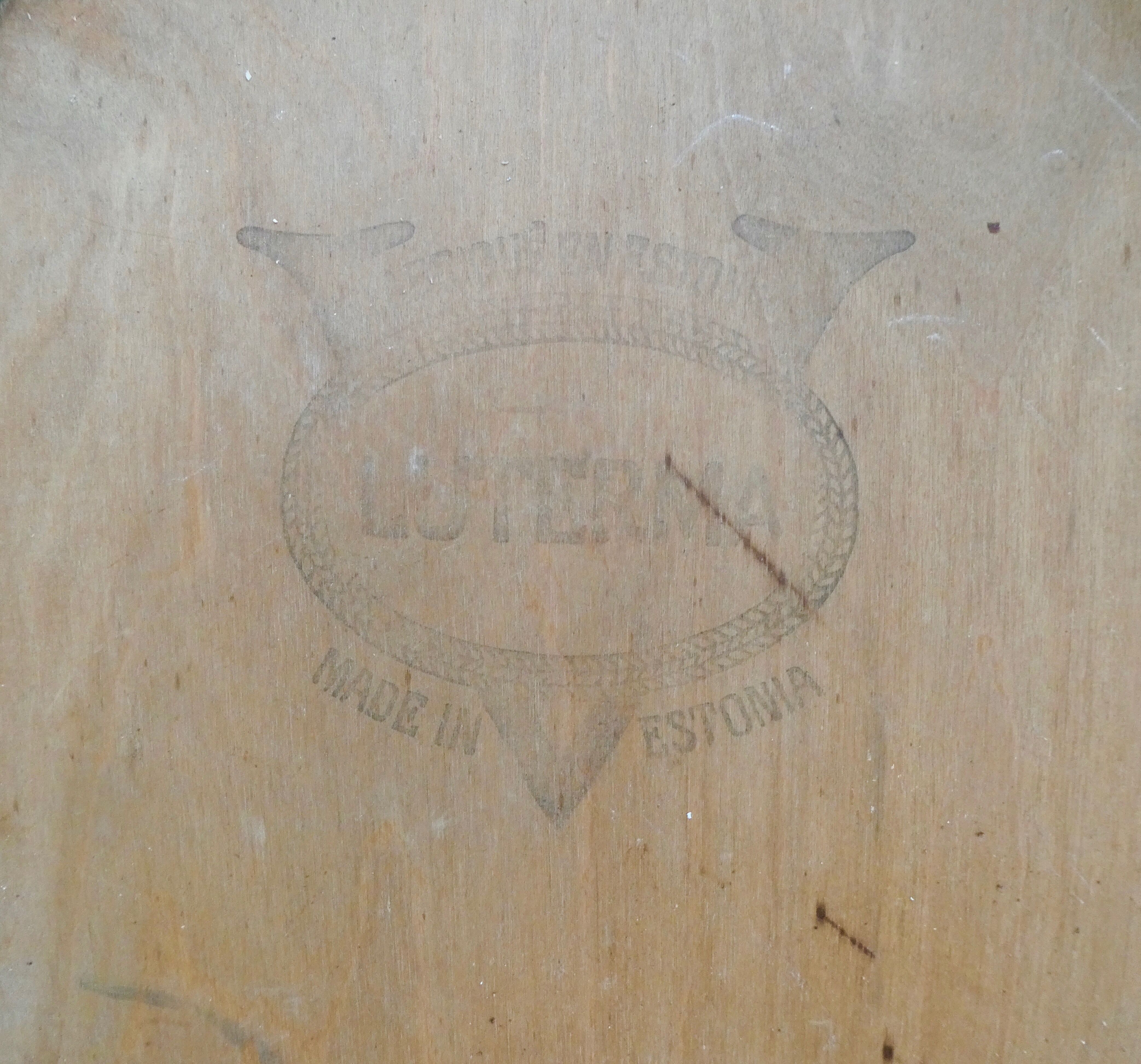 Paire de chaises de bistrot Luterma en bois courbé