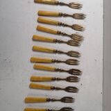 Antique dessert forks