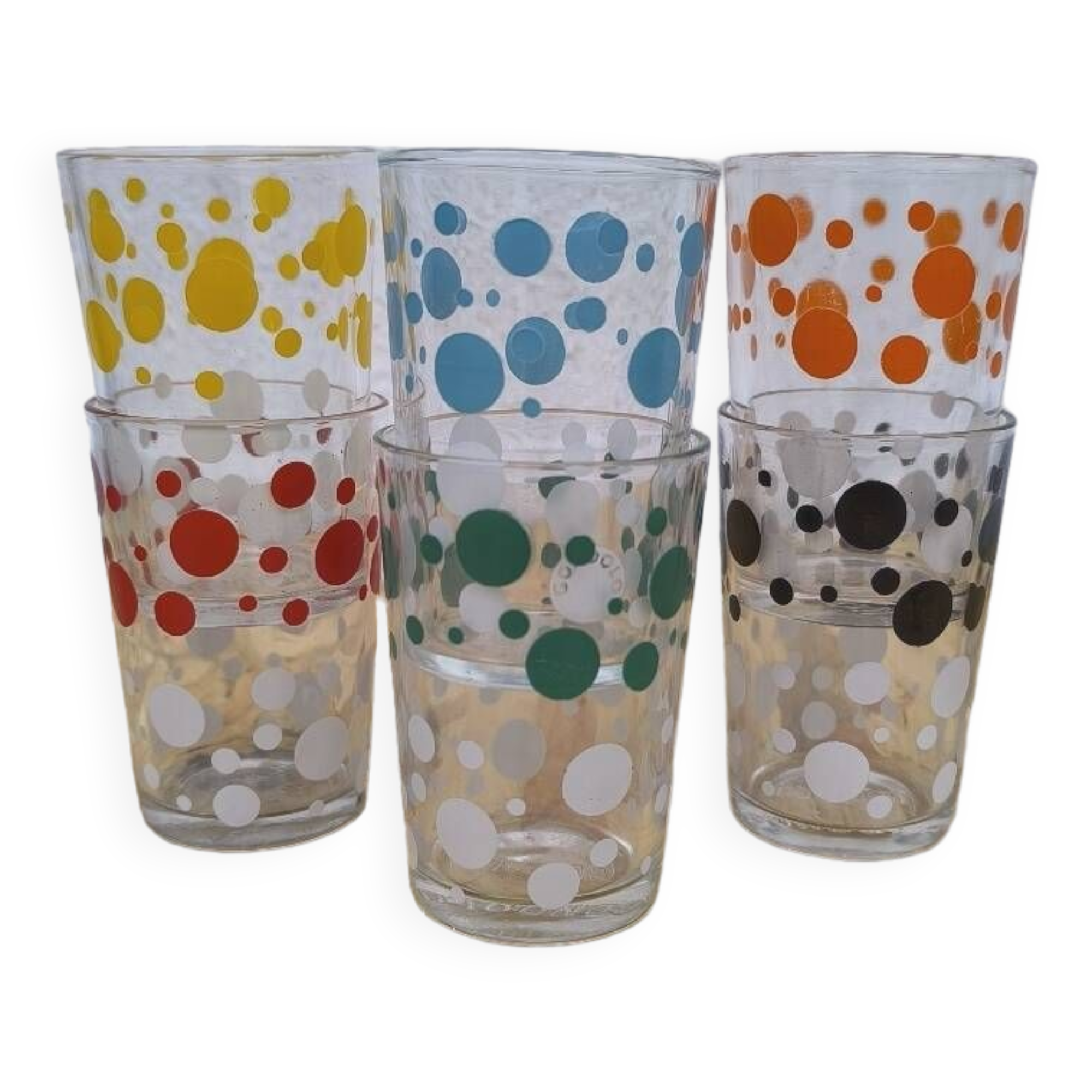 Set de 6 verres à eau gondolo