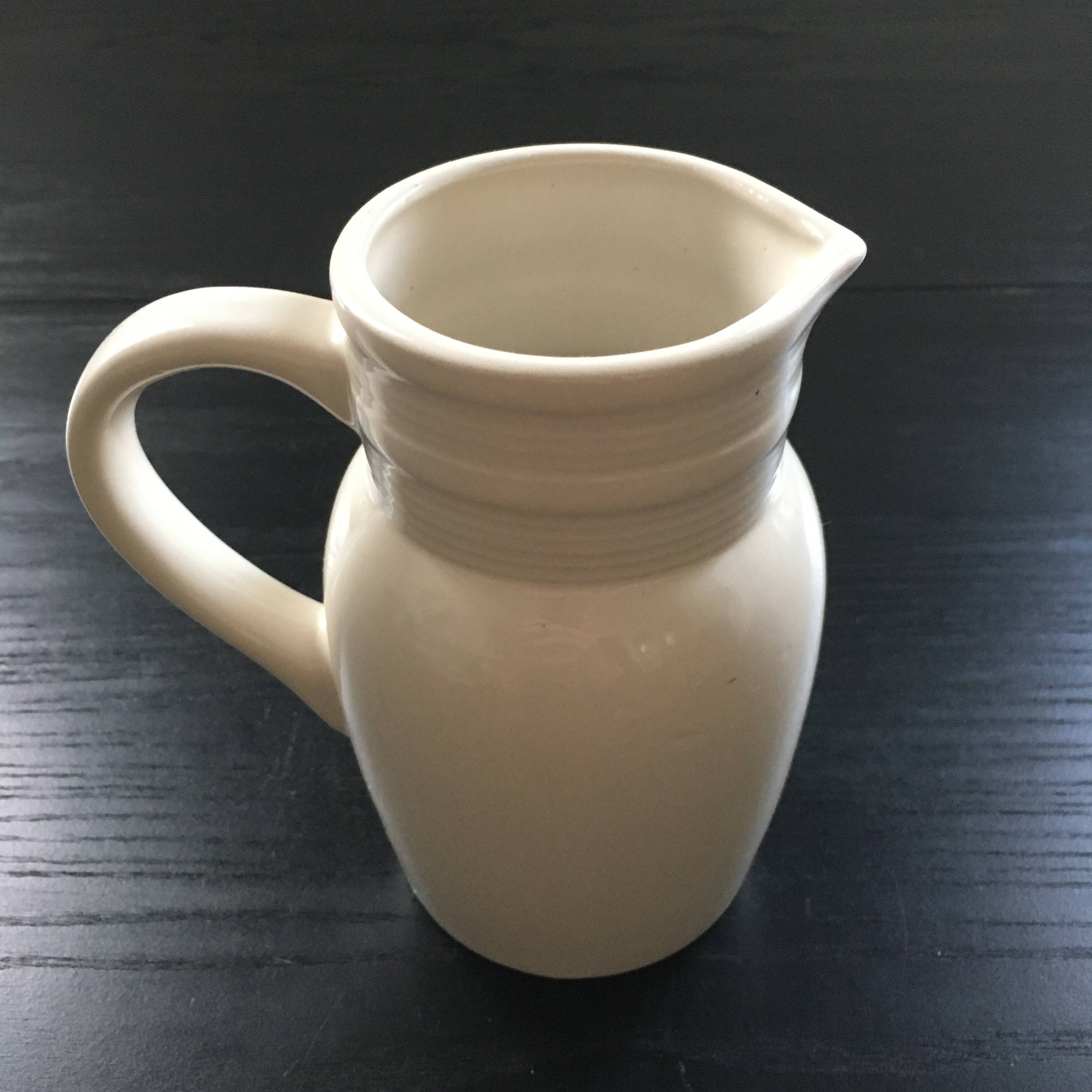 Classic white jug
