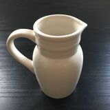 Classic white pitcher