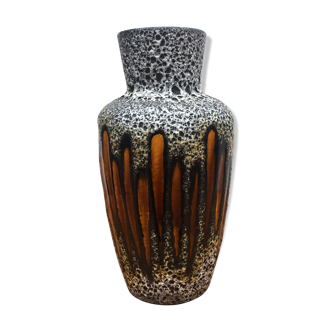 VASE WEST GERMANY FAT LAVA