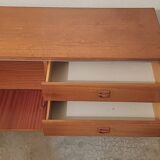 Low sideboard, vintage Scandinavian style sideboard