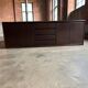 Enfilade vintage en bois foncé / buffet / commode